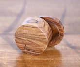 Joyero de arte en madera preciosa vintage, Caja alhajero de una pieza - SalvoraShop